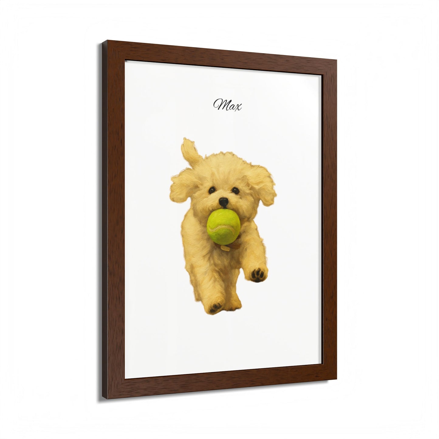 Personalized Pet Framed Poster Unique Wall Art