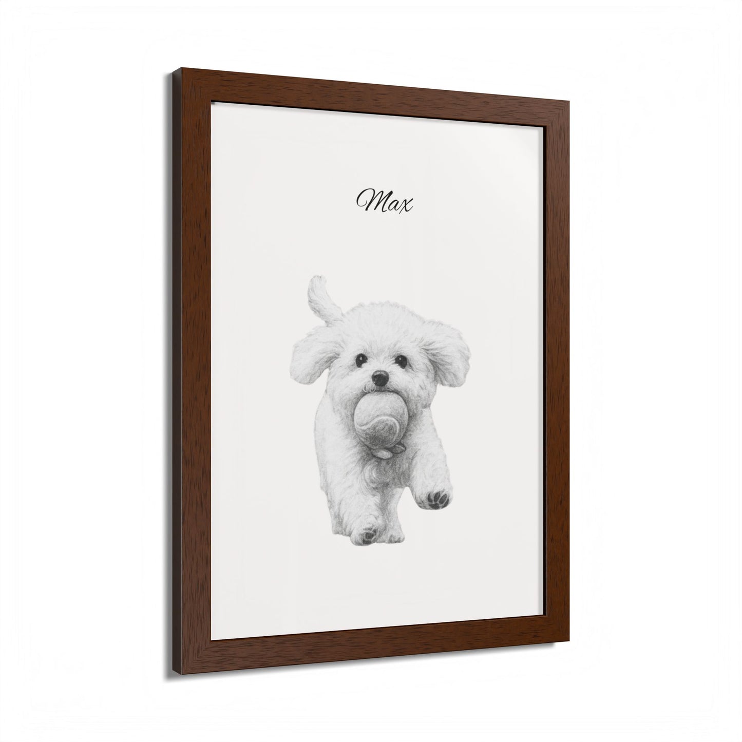 Personalized Pet Photo Framed Poster