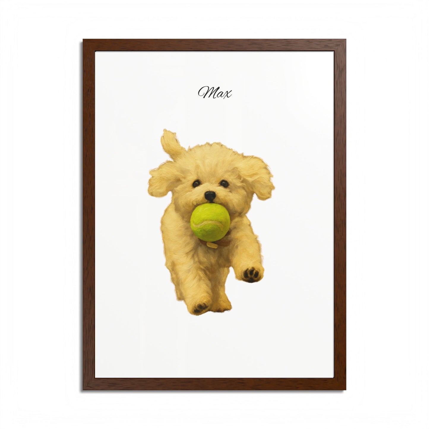 Personalized Pet Framed Poster Unique Wall Art