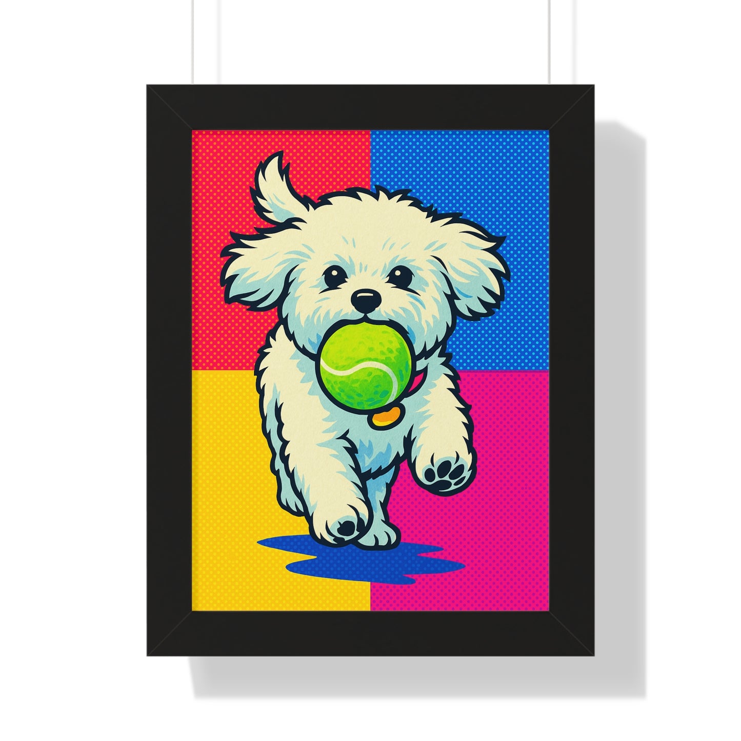 Pet Pop Art Framed Poster