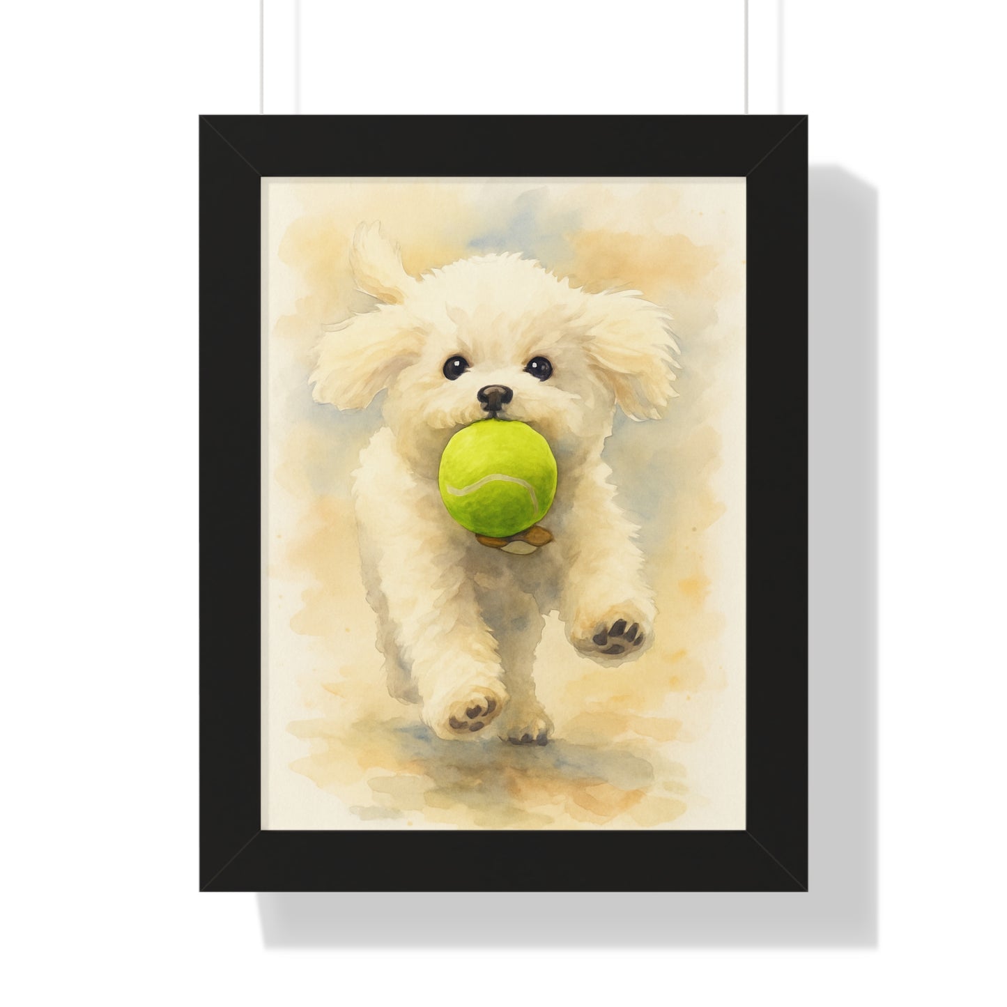 Framed Pet WaterColor Poster