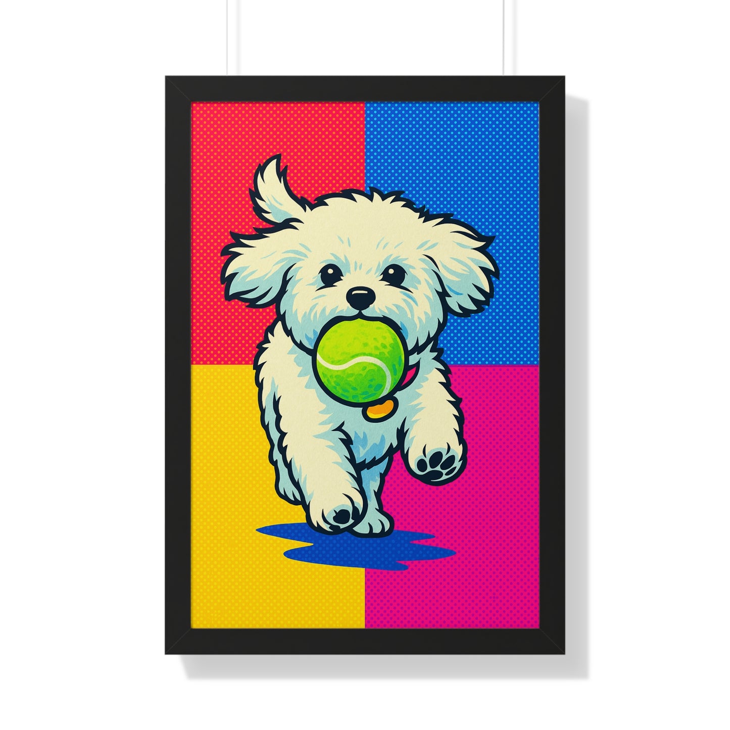 Pet Pop Art Framed Poster