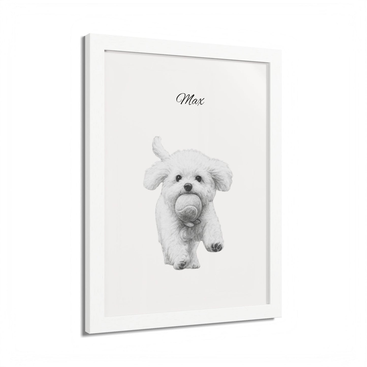 Personalized Pet Photo Framed Poster
