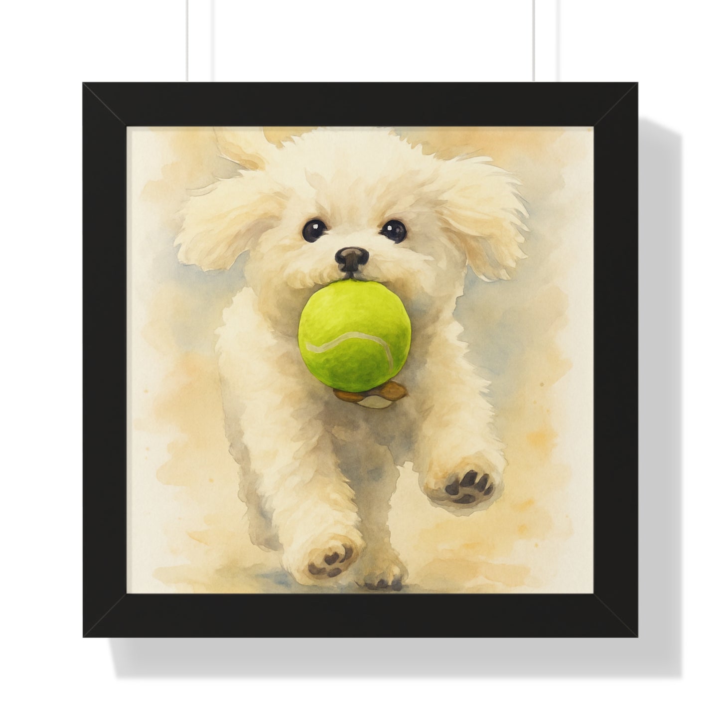 Framed Pet WaterColor Poster