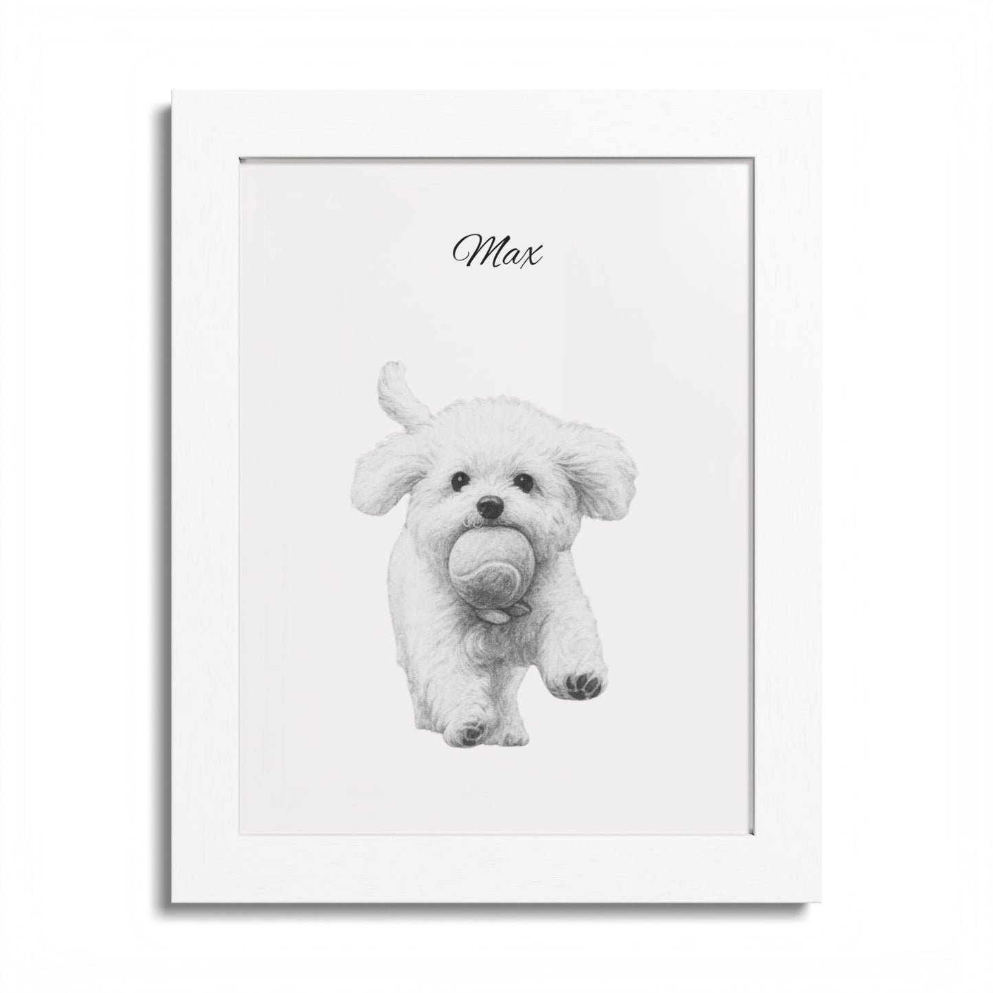 Personalized Pet Photo Framed Poster