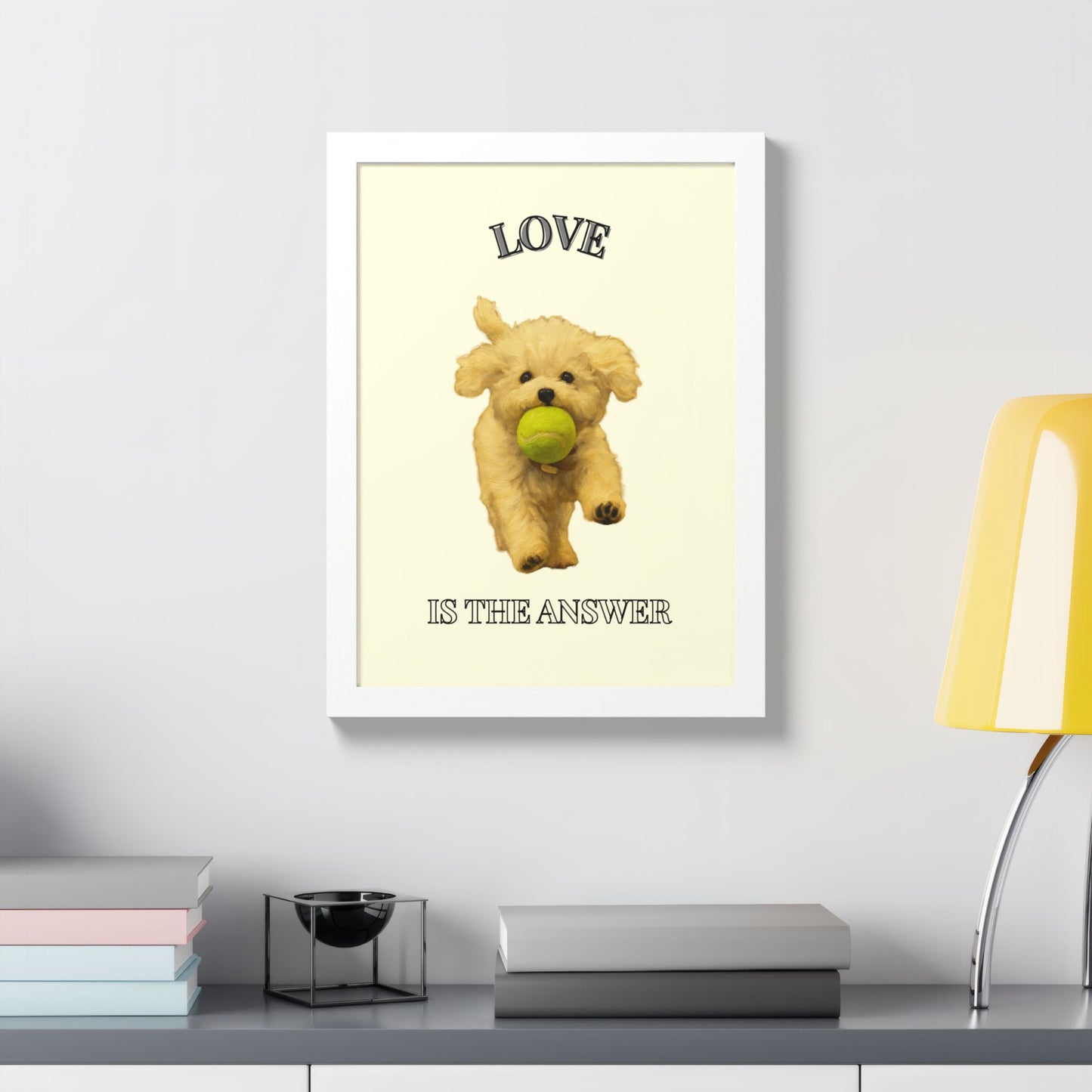 Framed Poster - Love is the Answer