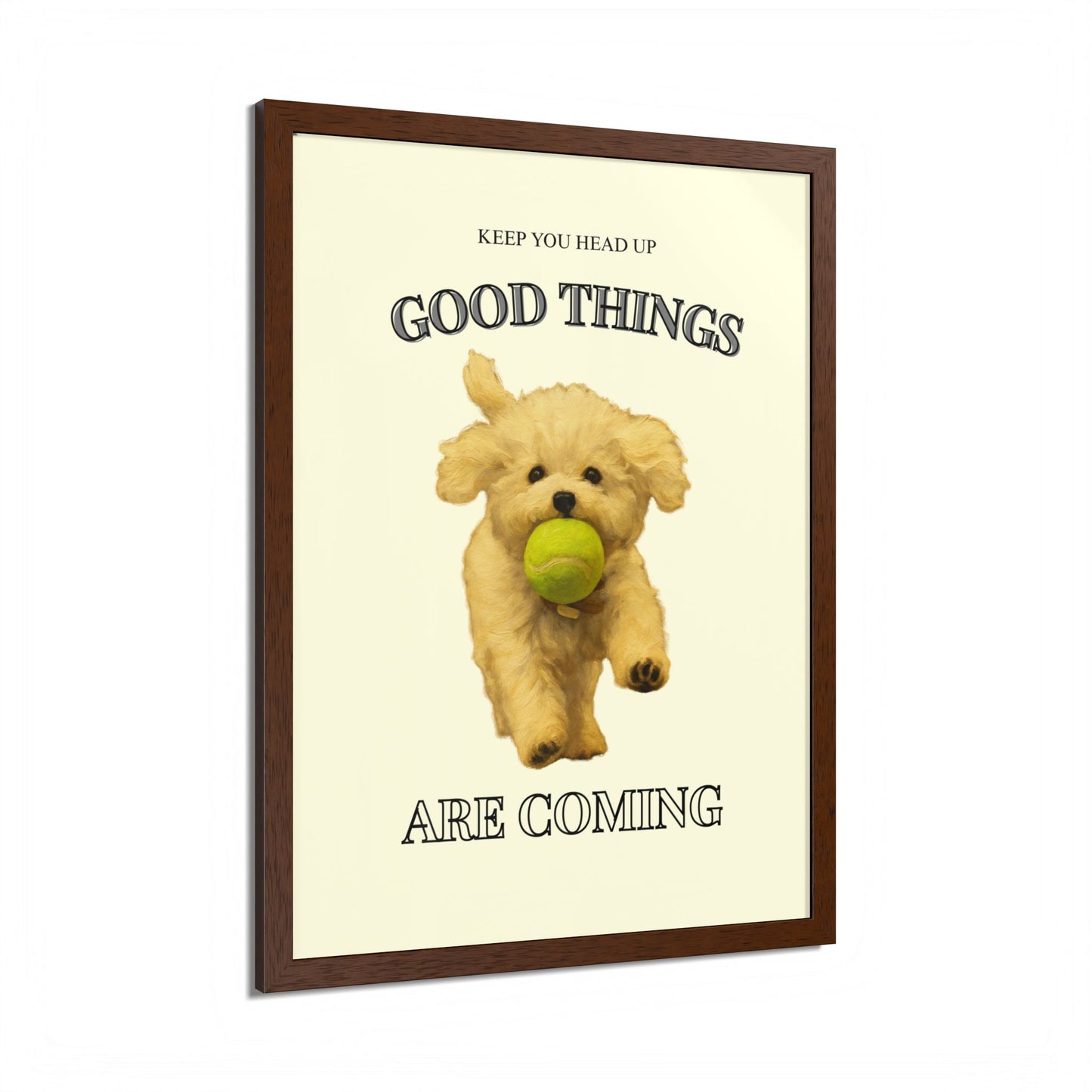 Good Things Are Coming Positive Vibes Framed Poster