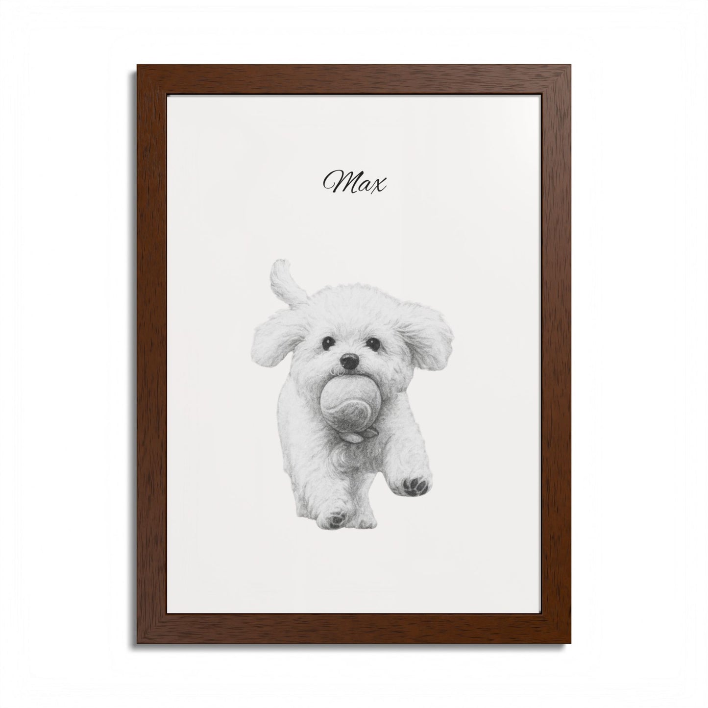 Personalized Pet Photo Framed Poster