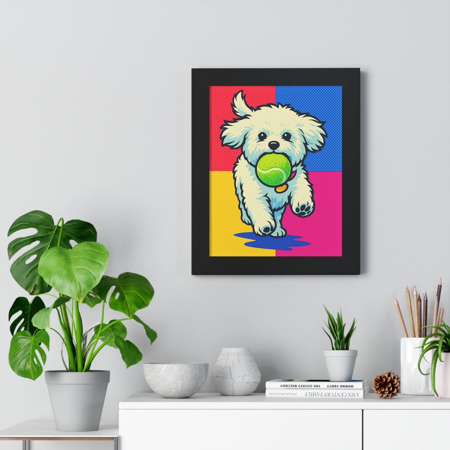 Pet Pop Art Framed Poster