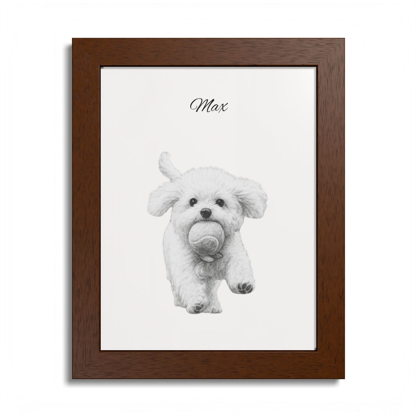 Personalized Pet Photo Framed Poster