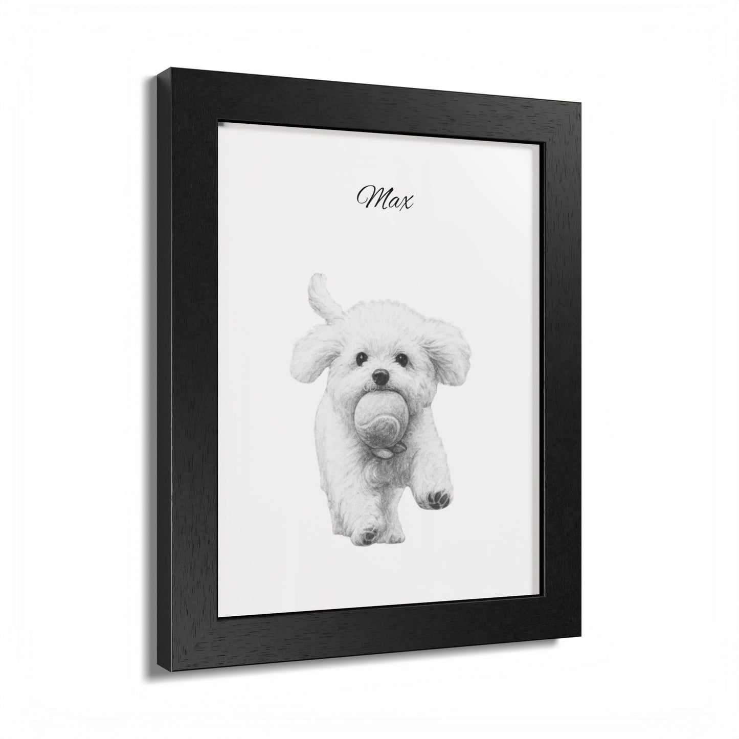 Personalized Pet Photo Framed Poster