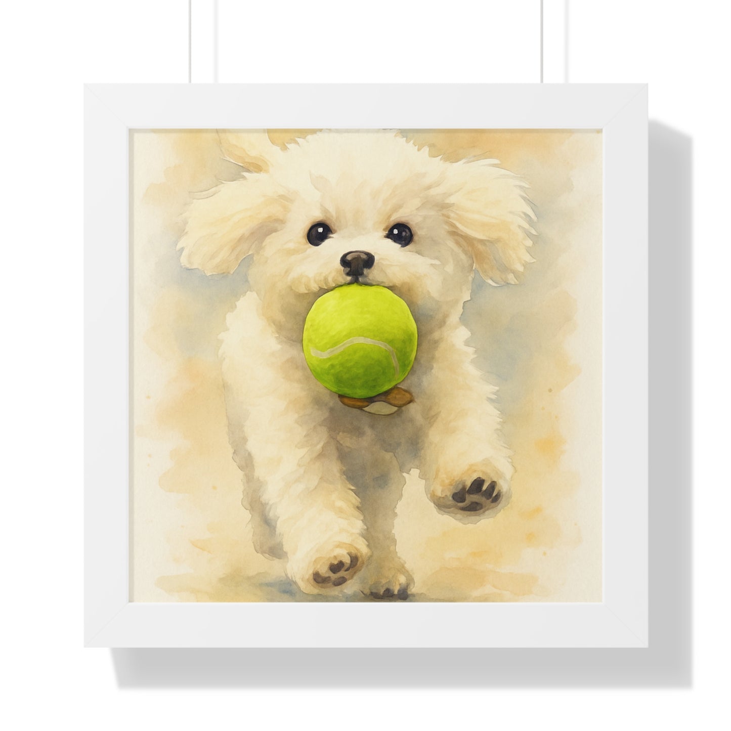 Framed Pet WaterColor Poster