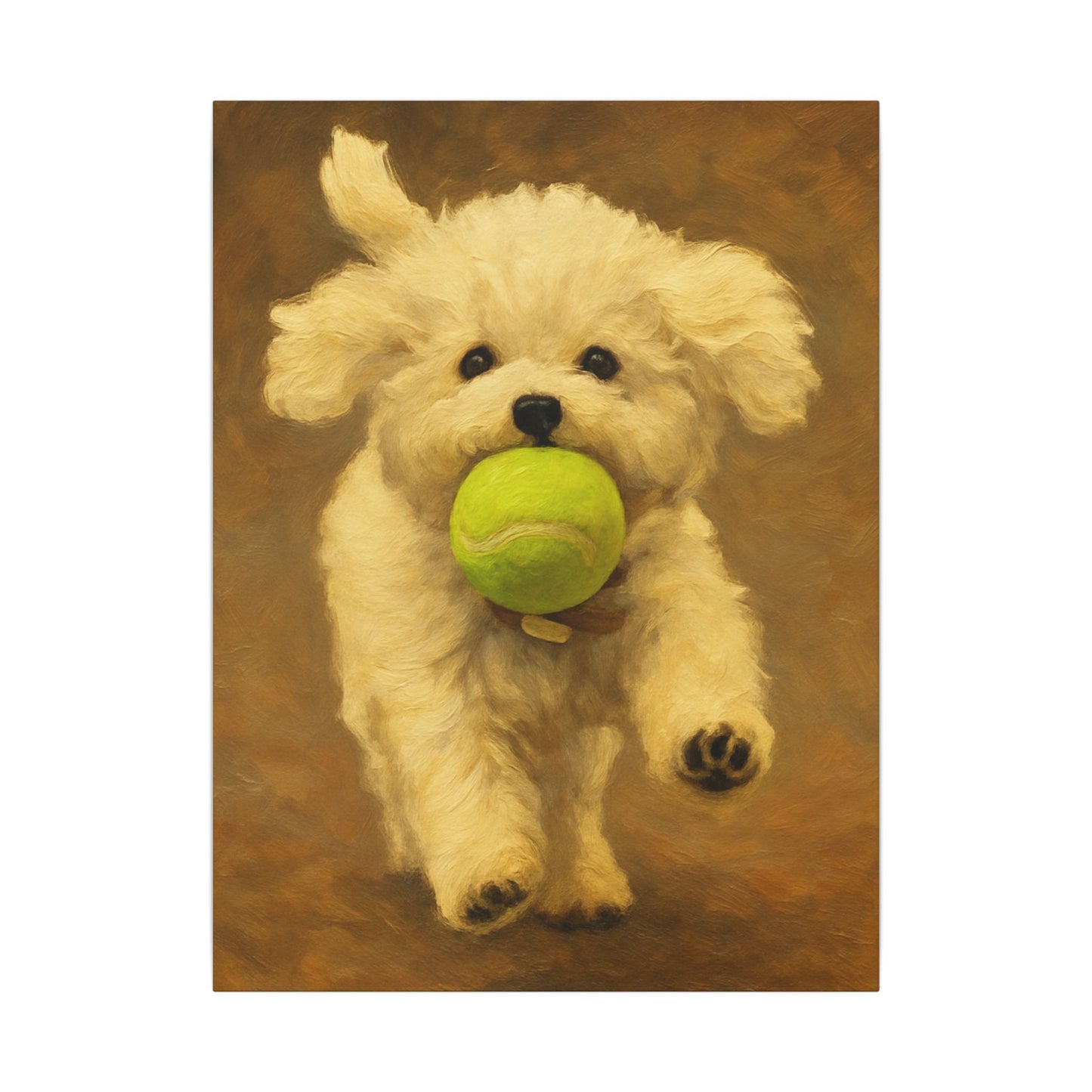 Personalized Dog Canvas Print