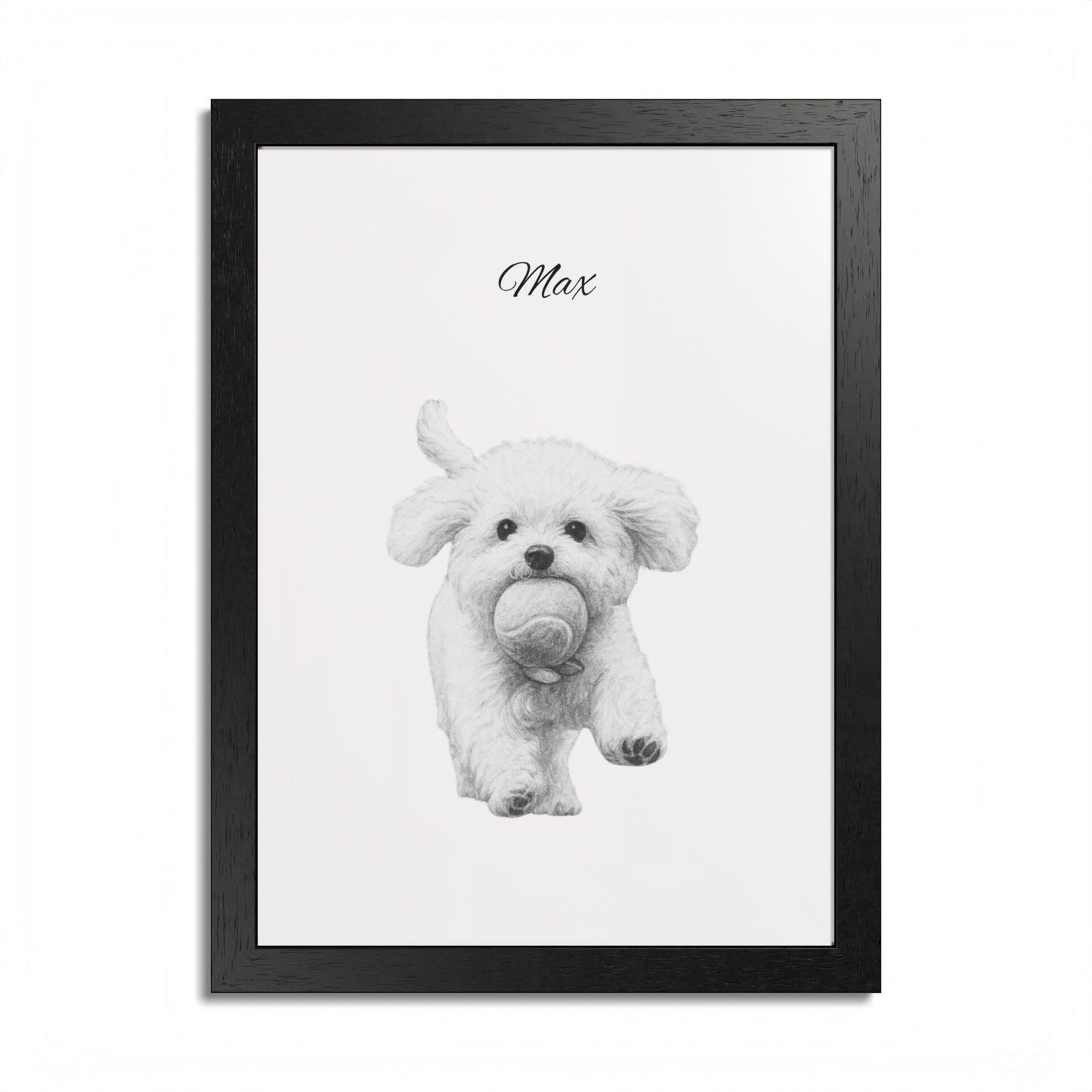 Personalized Pet Photo Framed Poster