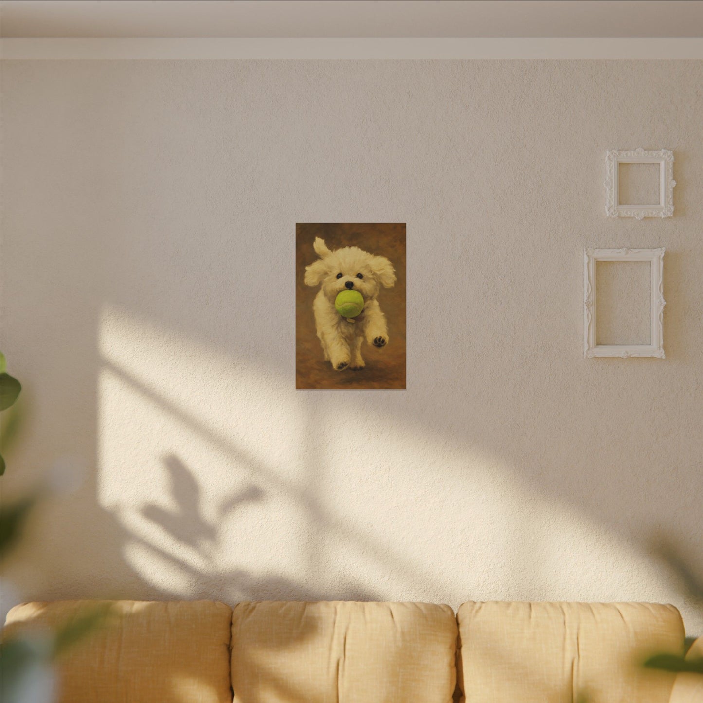 Personalized Dog Canvas Print