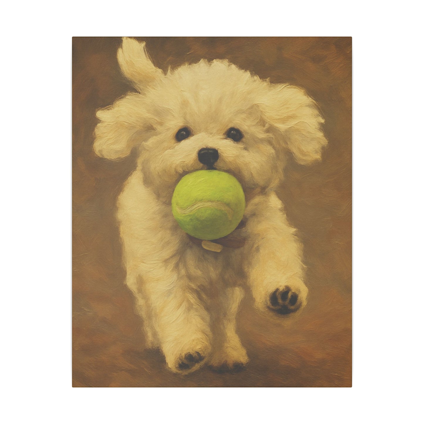 Personalized Dog Canvas Print