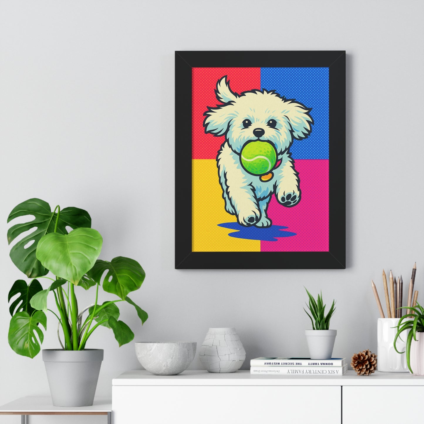 Pet Pop Art Framed Poster