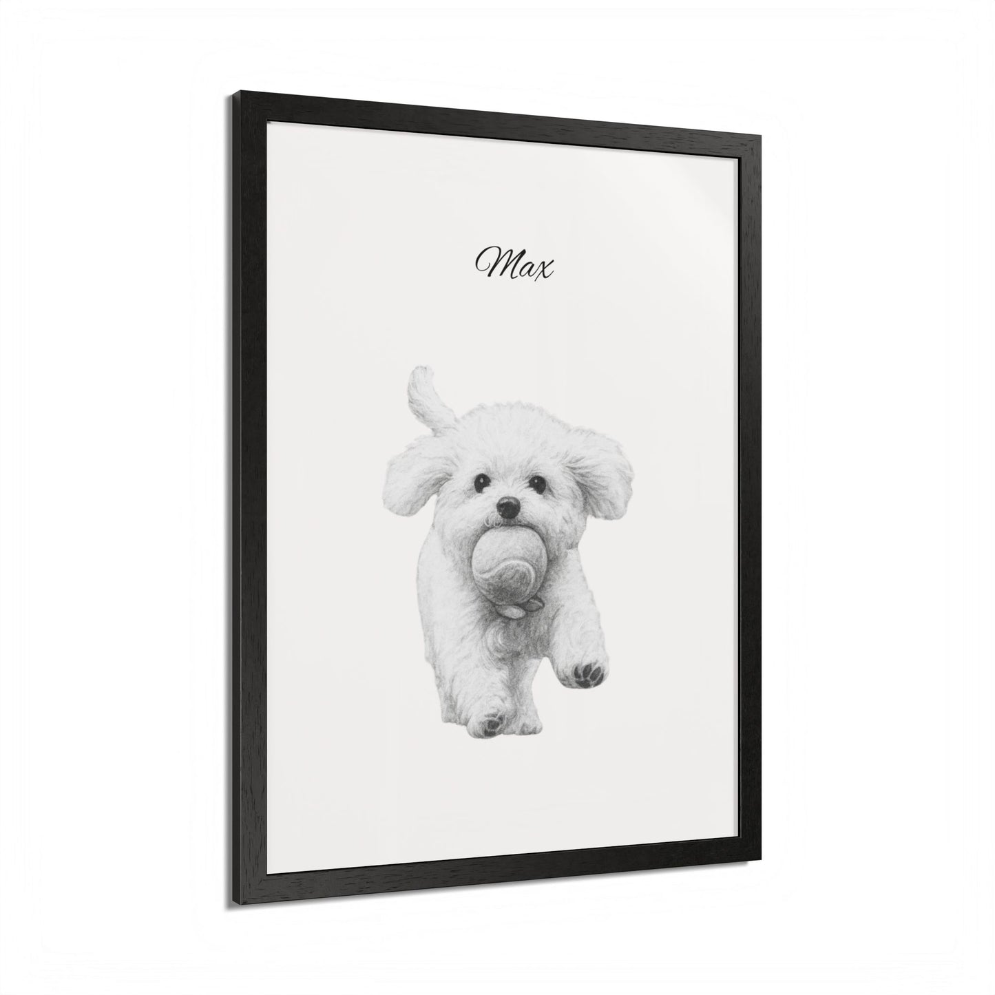 Personalized Pet Photo Framed Poster