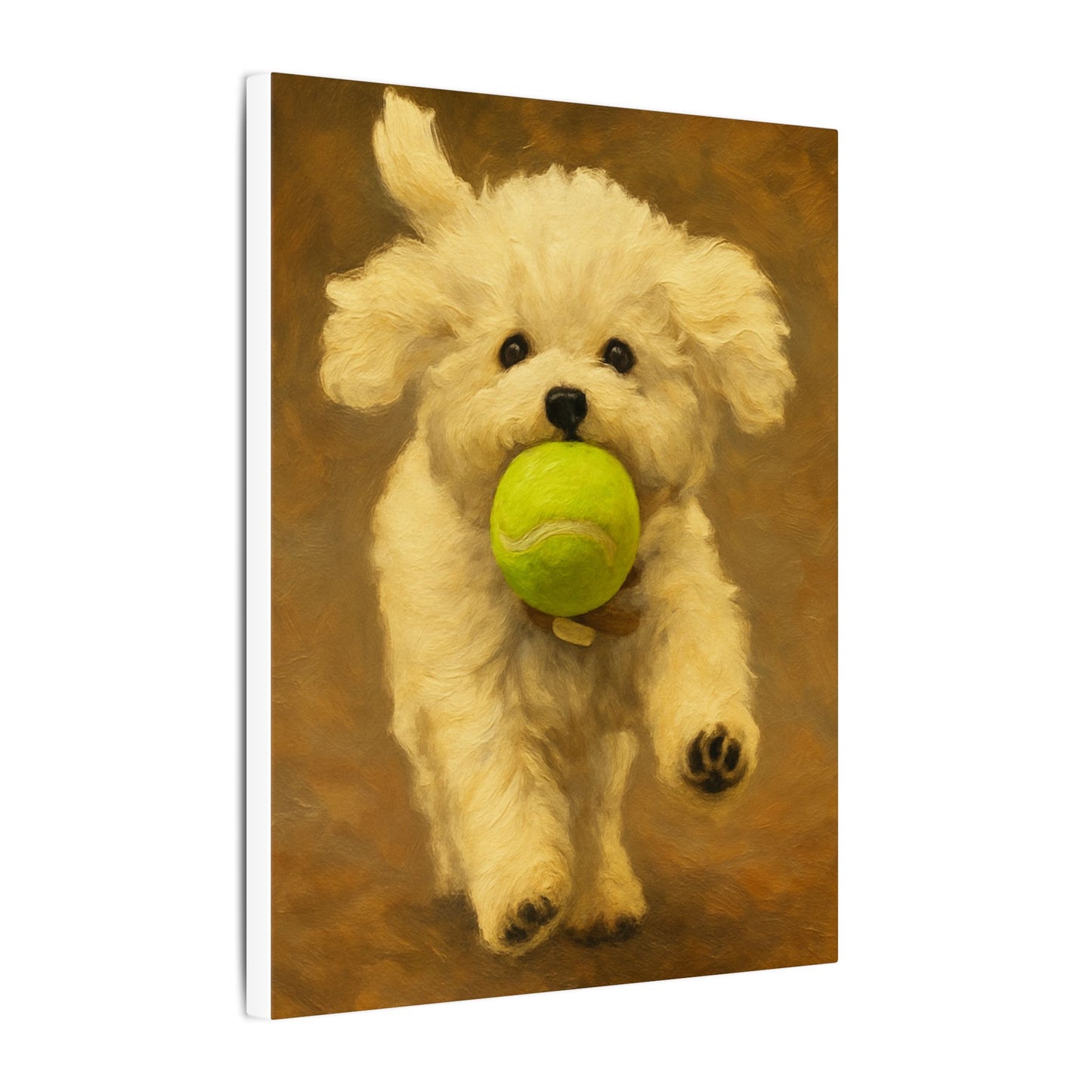 Personalized Dog Canvas Print