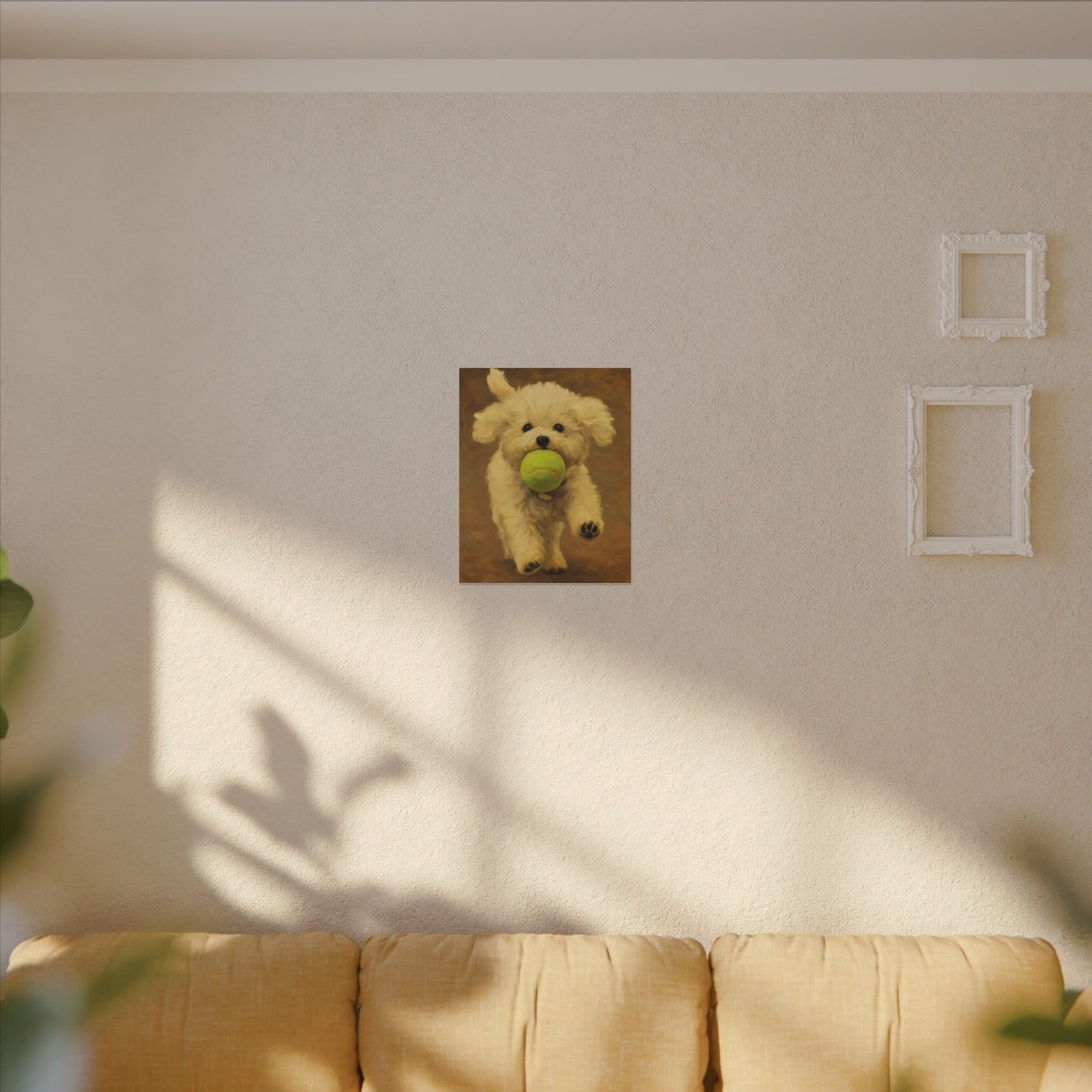 Personalized Dog Canvas Print