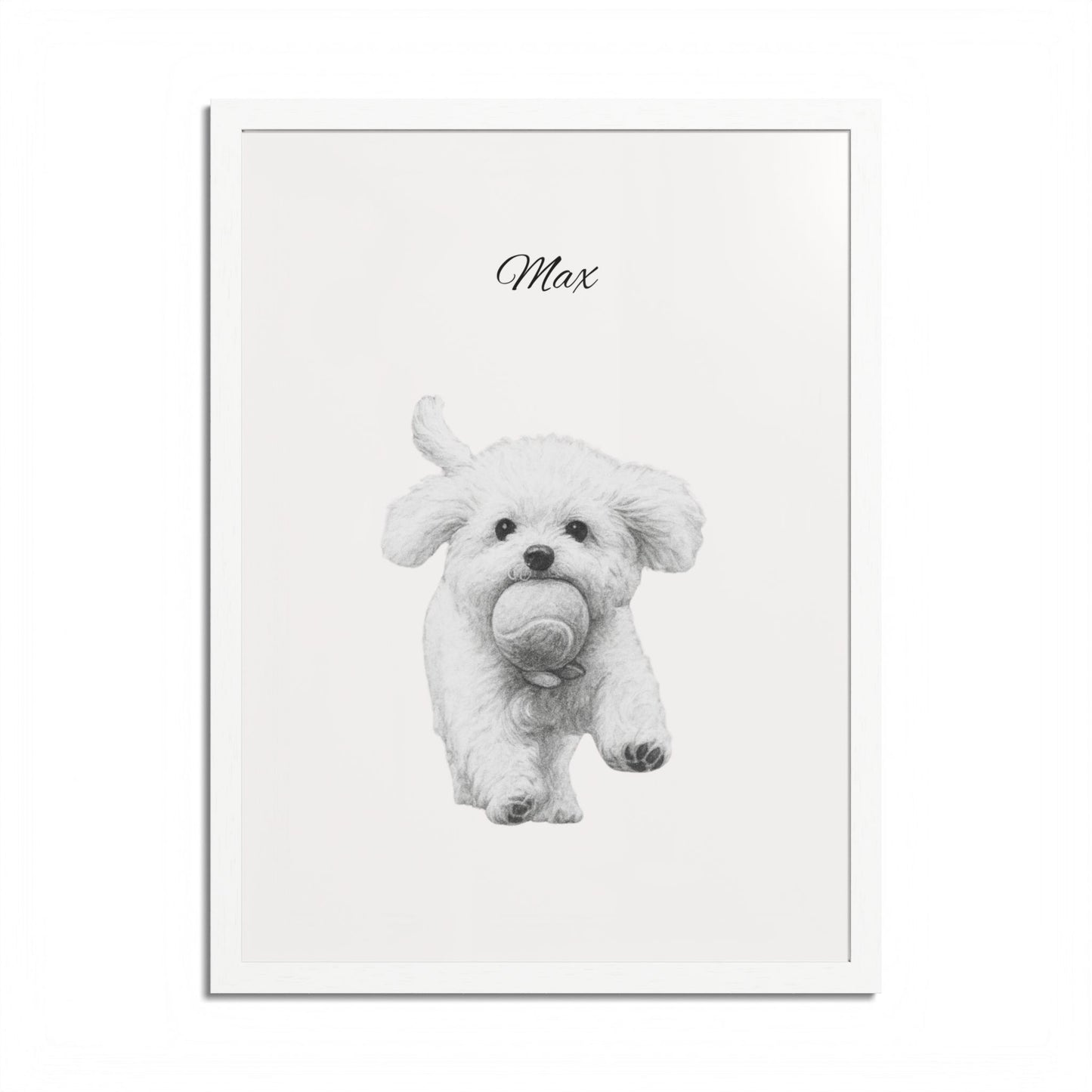 Personalized Pet Photo Framed Poster
