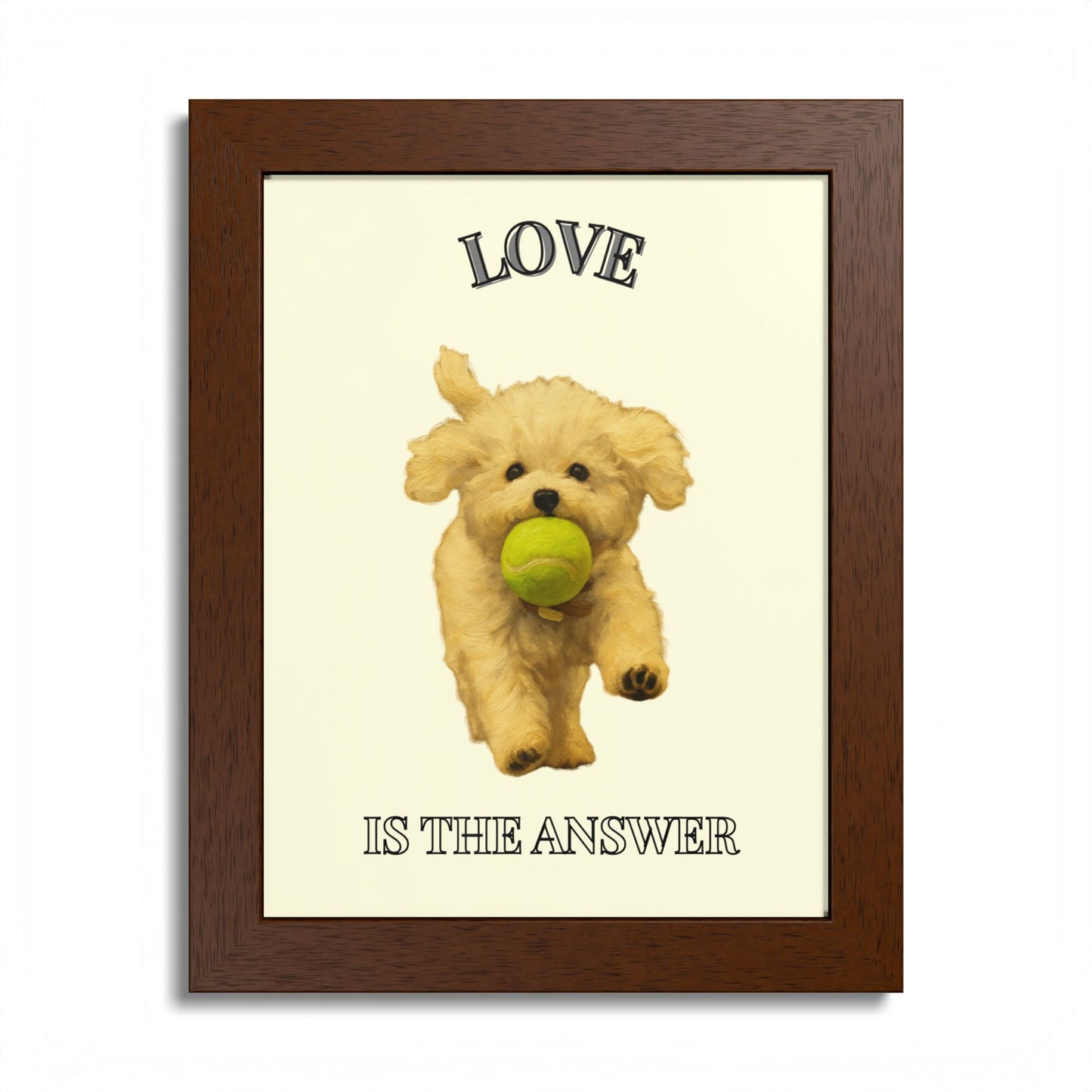 Framed Poster - Love is the Answer