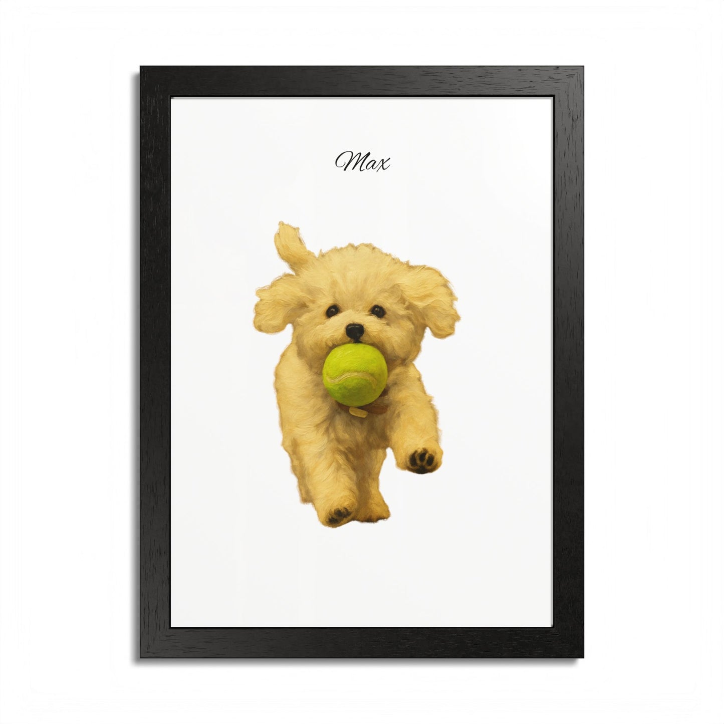 Personalized Pet Framed Poster Unique Wall Art