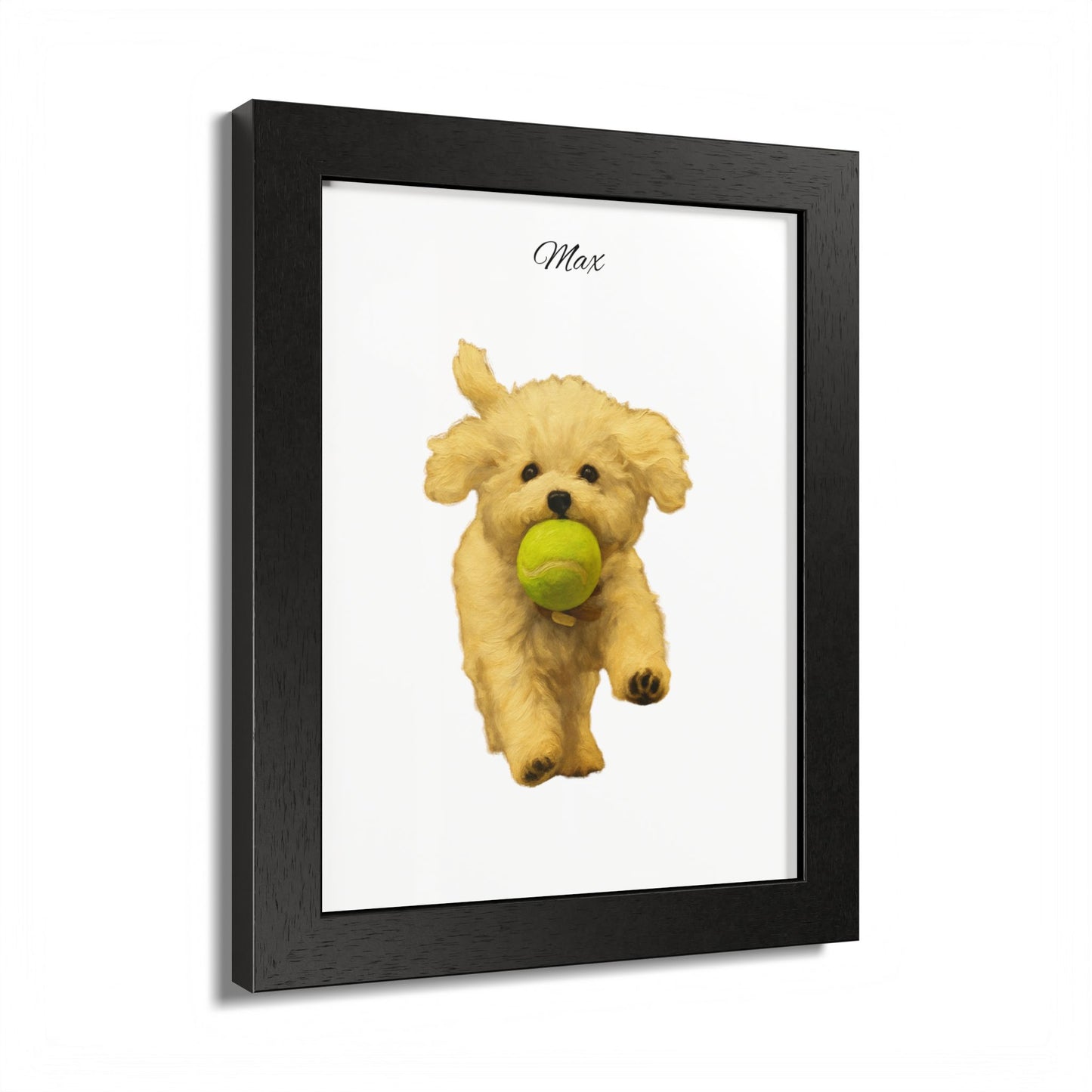 Personalized Pet Framed Poster Unique Wall Art