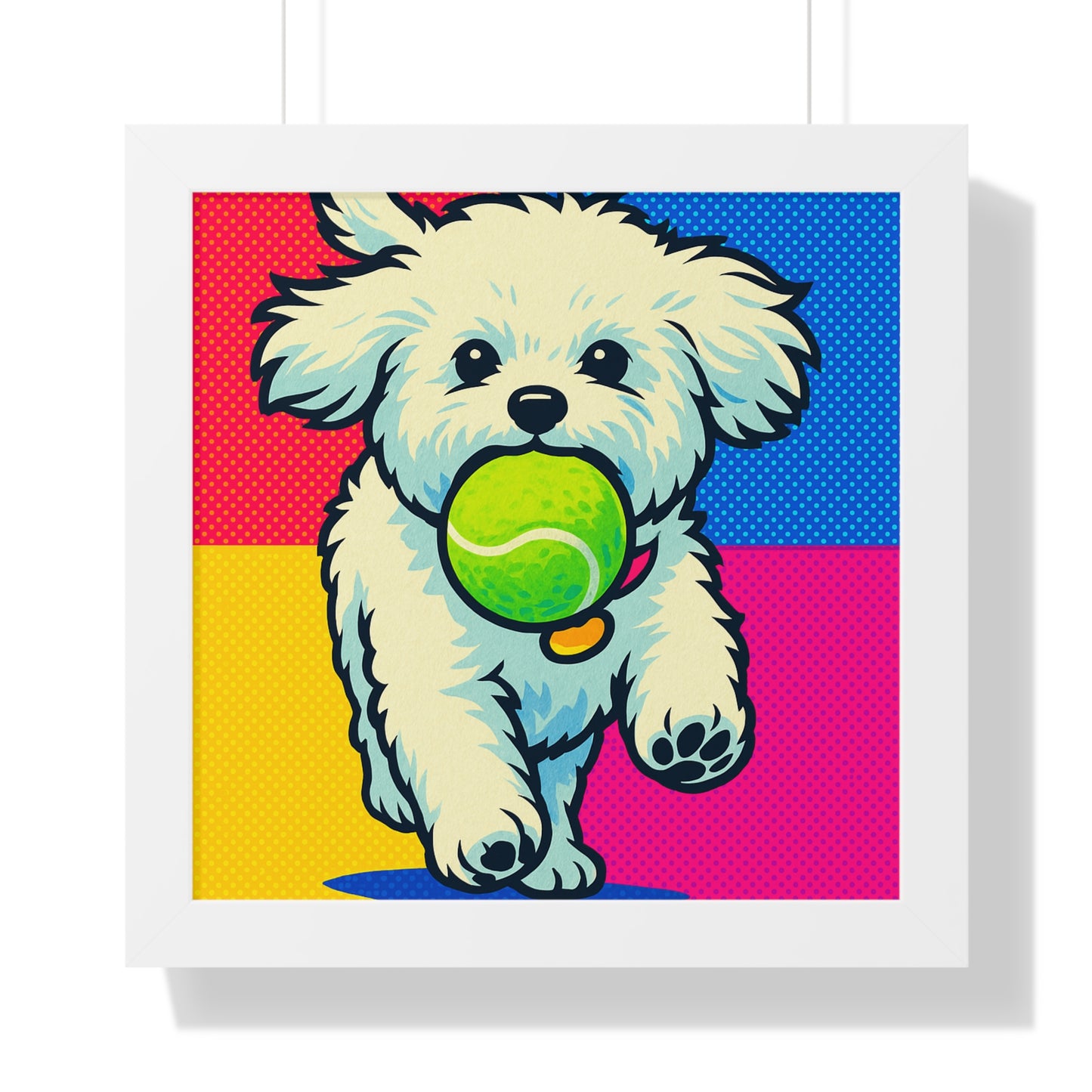 Pet Pop Art Framed Poster