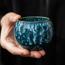 Load image into Gallery viewer, Kiln variable ceramic tea cup teacup set
