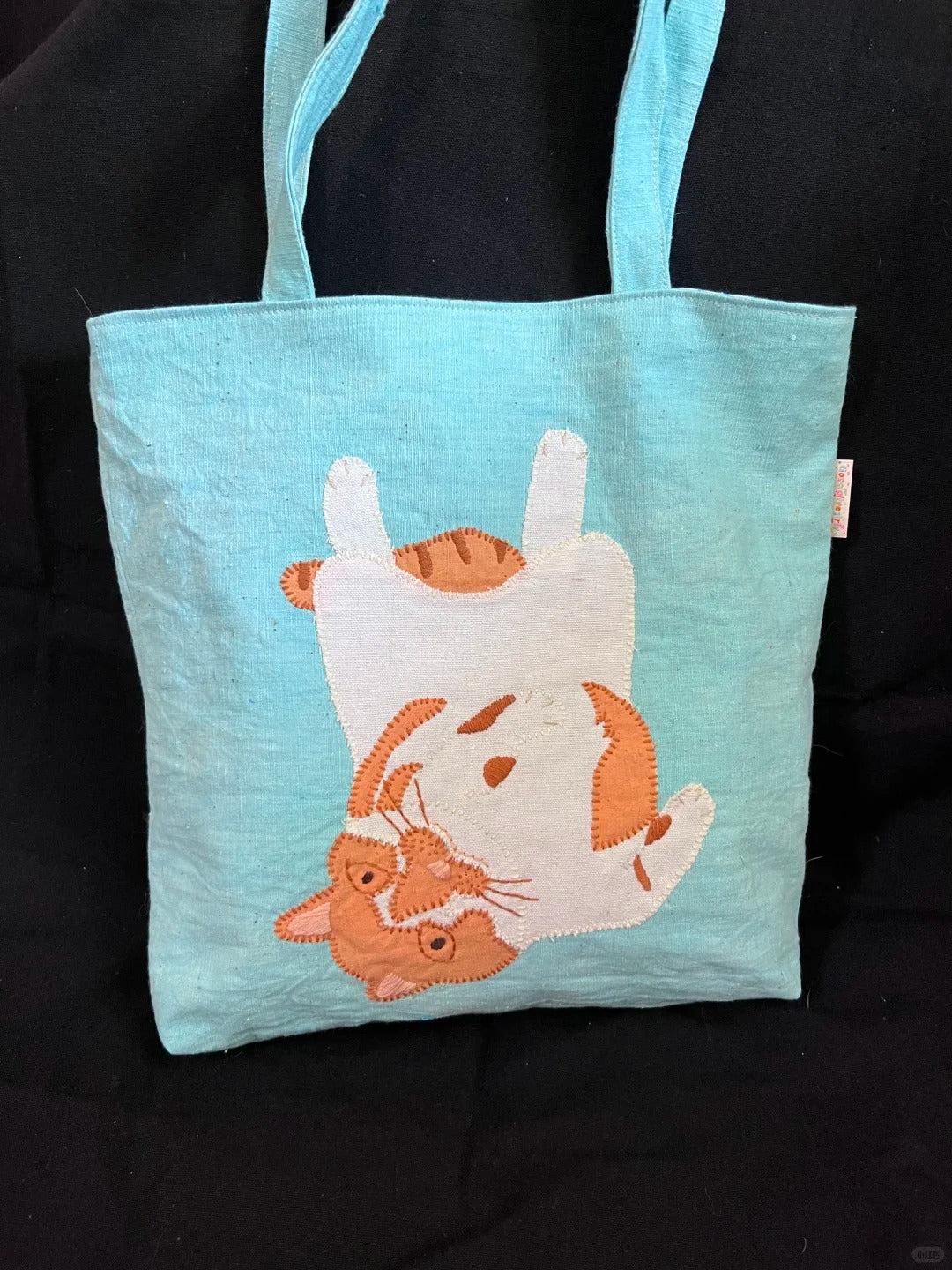 My cat handmade bag