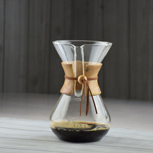 Load image into Gallery viewer, FREE SHIPPING  CHEMEX Style Coffee Brewer 3-6 Cups Counted  Espresso Coffee Makers Coffee Machine
