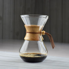 Load image into Gallery viewer, FREE SHIPPING  CHEMEX Style Coffee Brewer 3-6 Cups Counted  Espresso Coffee Makers Coffee Machine
