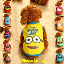 Load image into Gallery viewer, 2016 New Pet Dog Coat Vest Winter Warm Dog Clothes For Small Dogs Cats Cartoon Puppy Coat Jacket Apparel Fleece Dog Clothing

