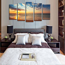 Load image into Gallery viewer, 5 panels(No Frame) Seaview Modern Home Wall Decor Painting Canvas Art HD Print Painting Canvas Picture For Home Decor
