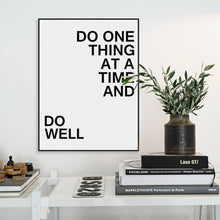 Load image into Gallery viewer, Modern Black White Minimalist Motivational Typography Quote Art Print Poster Wall Picture Canvas Painting Living Room Decoration
