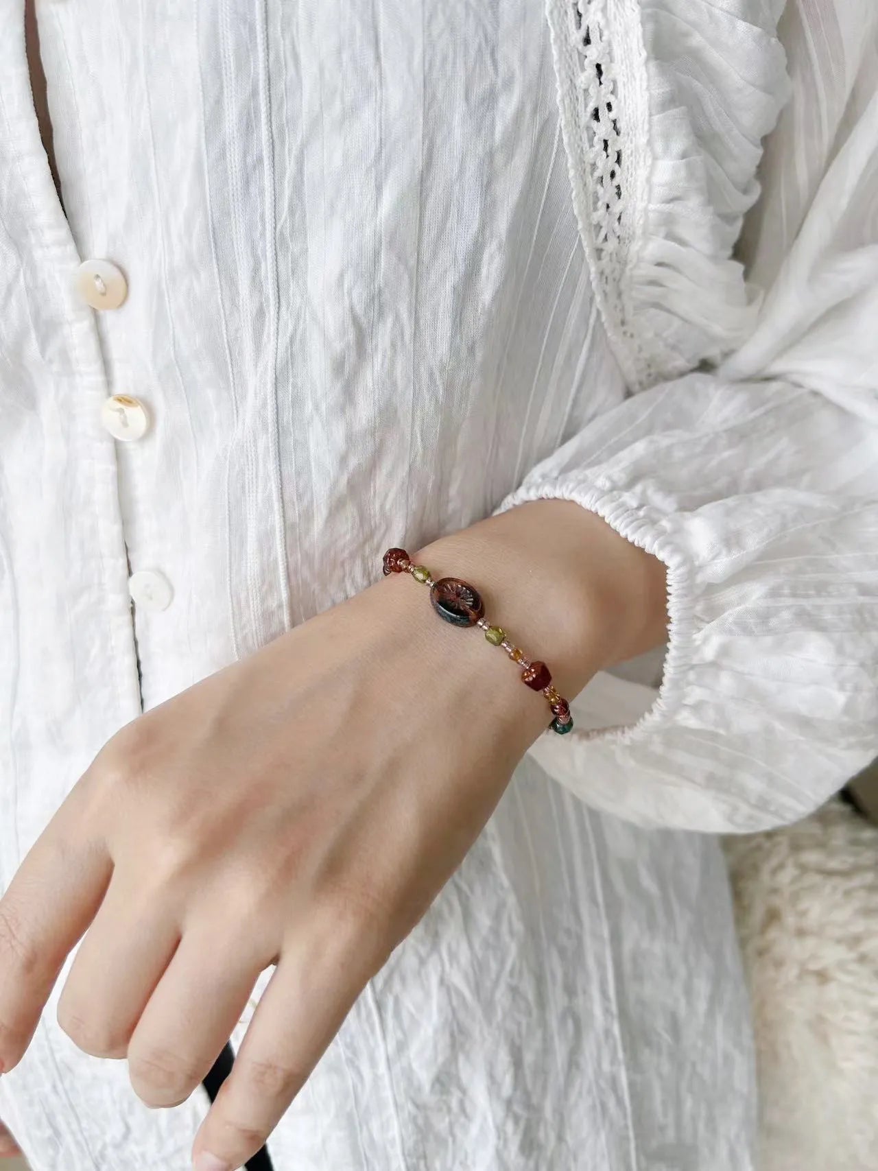 Vintage Boho Glaze Bracelet