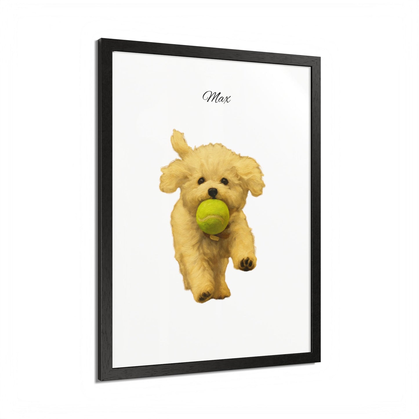 Personalized Pet Framed Poster Unique Wall Art