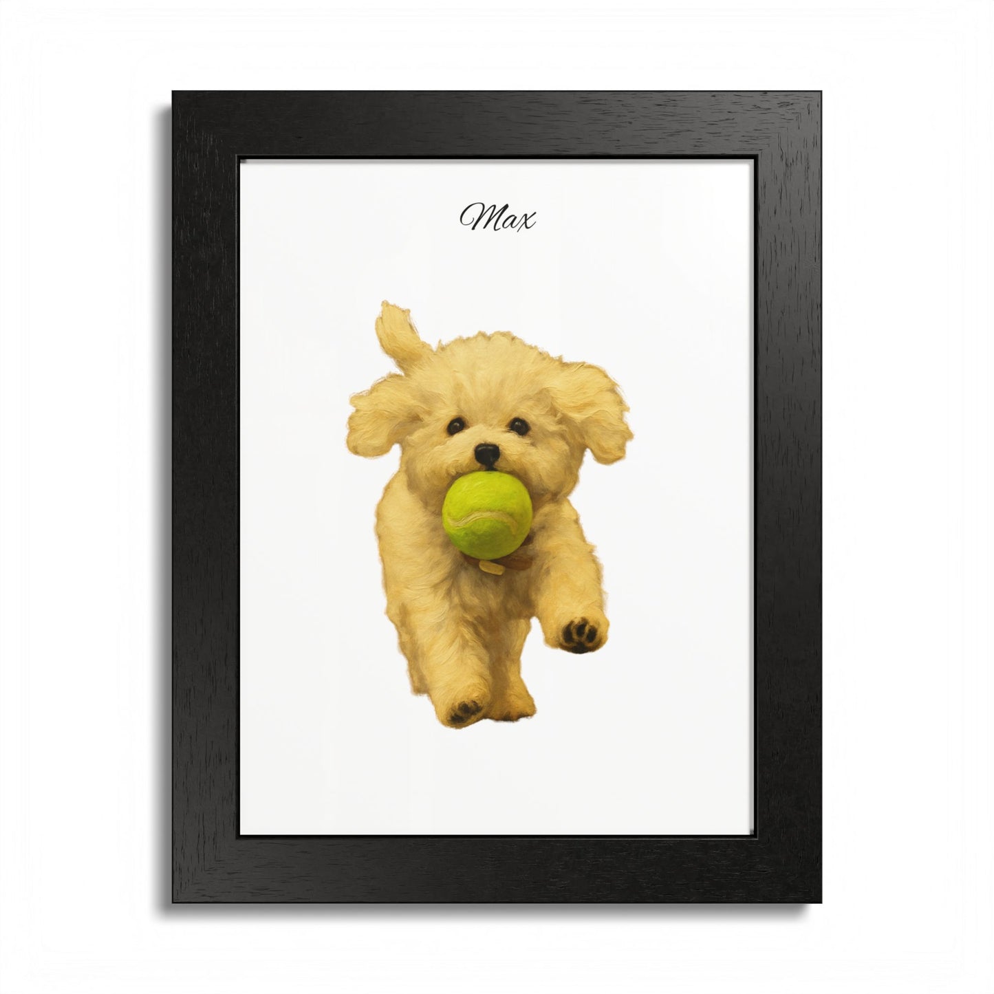 Personalized Pet Framed Poster Unique Wall Art