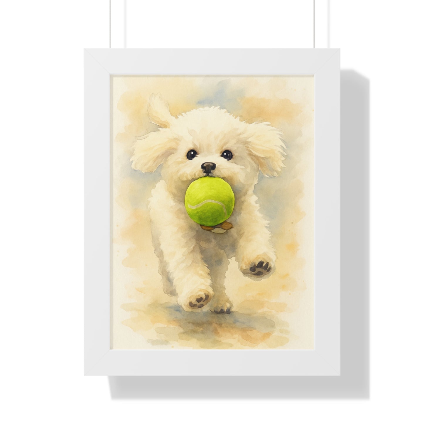 Framed Pet WaterColor Poster