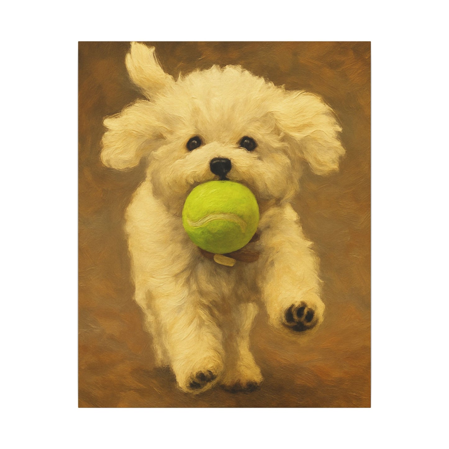 Personalized Dog Canvas Print