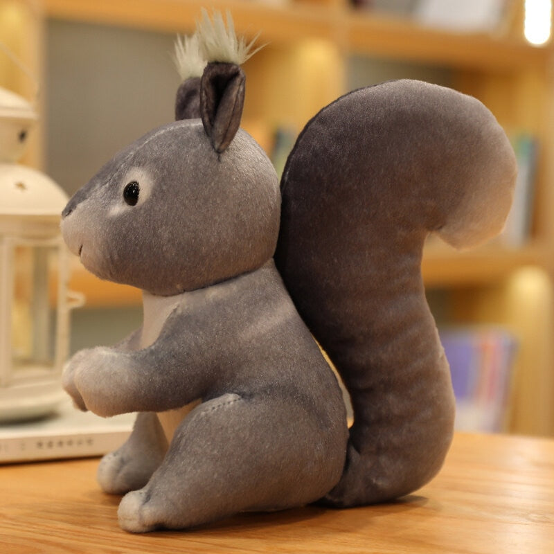25cm Cute Squirrel Doll Kawaii Plush Toy