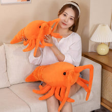 Load image into Gallery viewer, 50-65cm Kawaii Red Lobster Plush Toys

