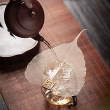 Load image into Gallery viewer, Kung Fu Tea Set Accessories Bodhi Leaf Filter Dispenser Creative Drain Strainer Teaware Kitchen Dining Bar Home Garden

