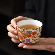 Load image into Gallery viewer, Chinese Vintage Enamel Colored Master Cup

