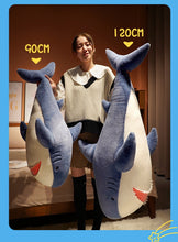 Load image into Gallery viewer, 90/120cm Big Shark Plush Soft Stuffed
