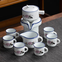 Load image into Gallery viewer, Chinese tea set kung fu teaset high-grade automatic teapot and tea cup set for 6 people
