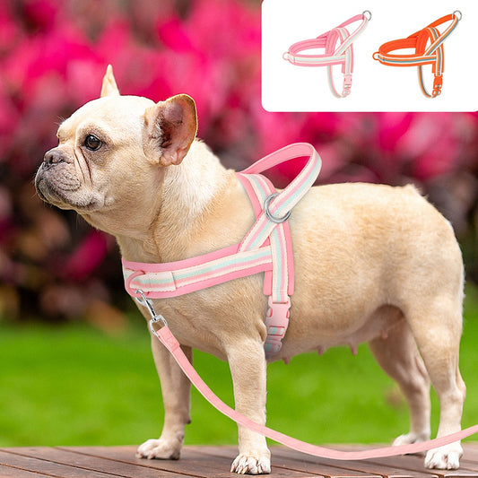No Pull Pet Dog Harness Pink Dog Harnesses