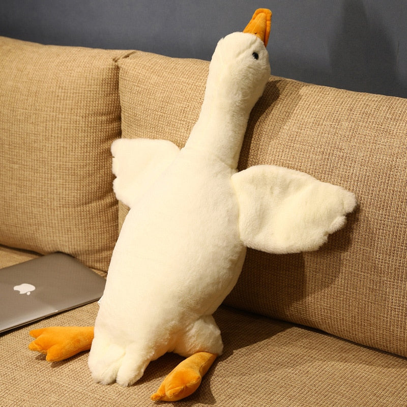 50-190cm Huge Duck Plush Toys Cute Big Goose
