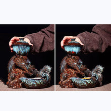 Load image into Gallery viewer, Dragon tea set Chinese kung fu tea set high-end automatic tea set
